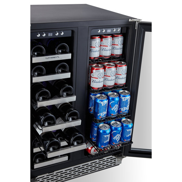 Phiestina 72 Cans (12 oz.) 4.24 Cubic Feet BuiltIn Beverage